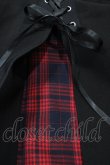 画像3: DARK IN LOVE / Punk rock high waist pleated hiding red plaid mini skirt L ブラック H-26-03-15-036-PU-SK-KB-ZH (3)