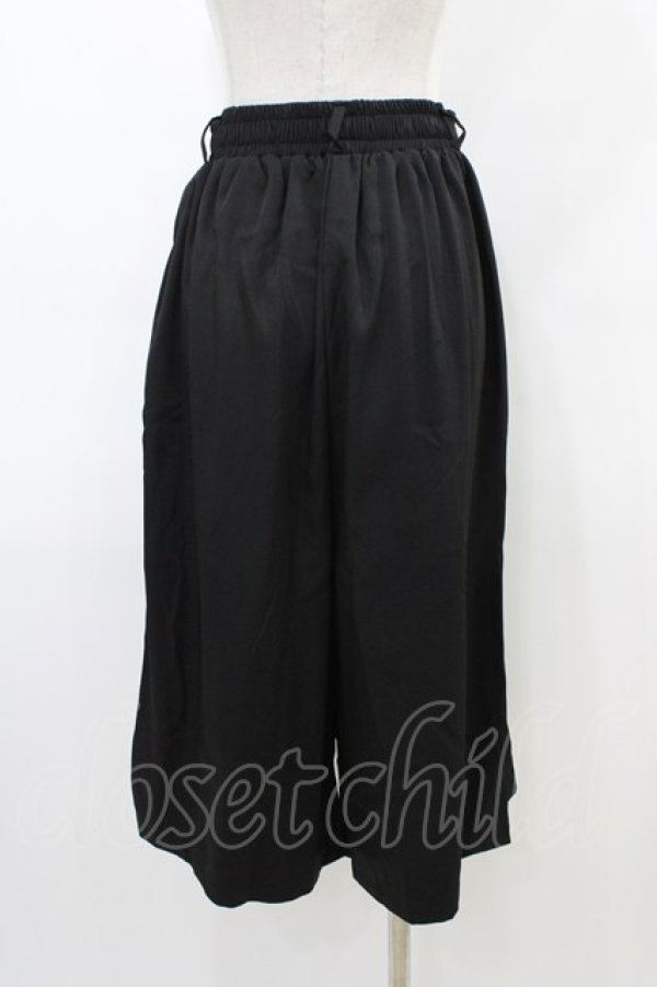 画像2: NieR Clothing / 2WAY SIDE ZIP PANTS  黒×シエル H-26-03-15-005-PU-PA-KB-ZH (2)