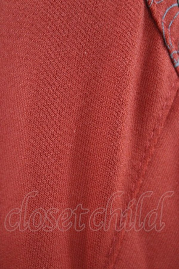 画像4: Ozz oneste / アシメデザインロングシャツ  オレンジ H-26-03-15-038-OO-BL-KB-ZH (4)