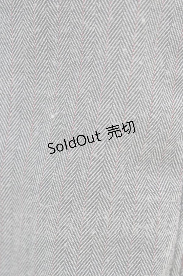 画像4: ALGONQUINS / ダブルボタンジャケット  グレー H-26-03-15-041-AL-JA-KB-ZH (4)