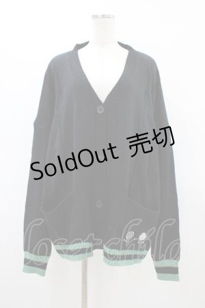 画像: NieR Clothing / ニットカーディガン  シエルカラー H-26-03-15-047-PU-TO-KB-ZH