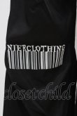 画像3: NieR Clothing / ロゴ刺繍パンツ  黒 H-26-03-15-006-PU-PA-KB-ZH (3)