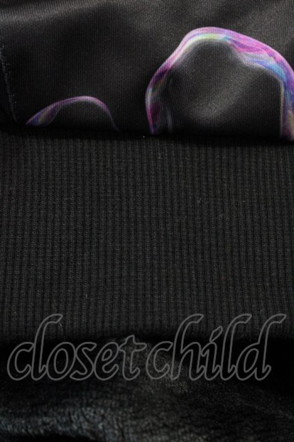 画像4: NieR Clothing / 防寒プリントプルパーカー  黒 H-26-03-15-058-PU-TO-KB-ZH (4)