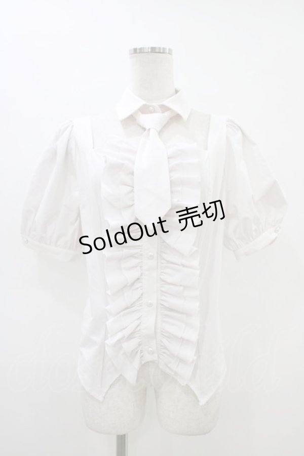 画像1: CATCOCOON（海外ロリータブランド） / 襟付きブラウス L アイボリー H-26-03-15-1040-PU-BL-NS-ZH (1)