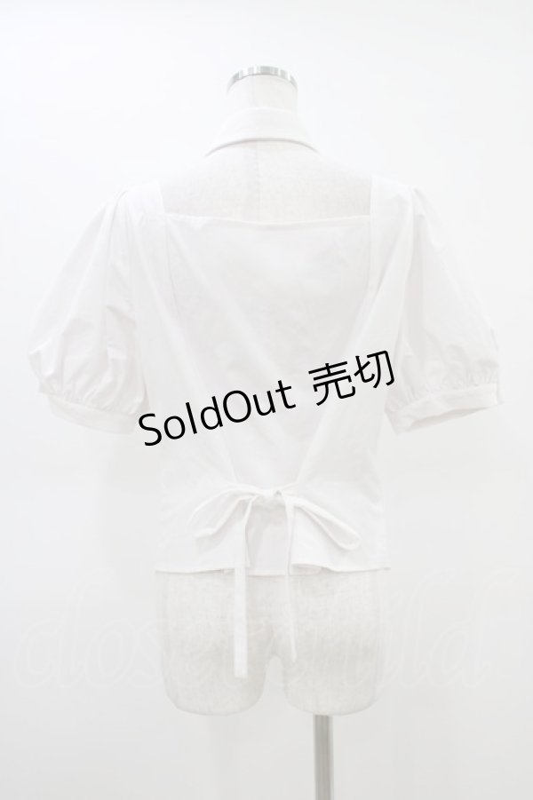 画像2: CATCOCOON（海外ロリータブランド） / 襟付きブラウス L アイボリー H-26-03-15-1040-PU-BL-NS-ZH (2)