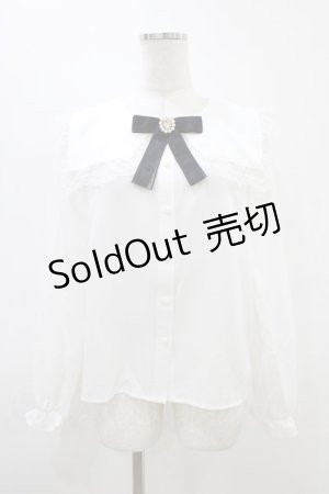 画像: MA*RS / セーラーブラウス Free オフ H-26-03-15-1046-EL-BL-NS-ZH