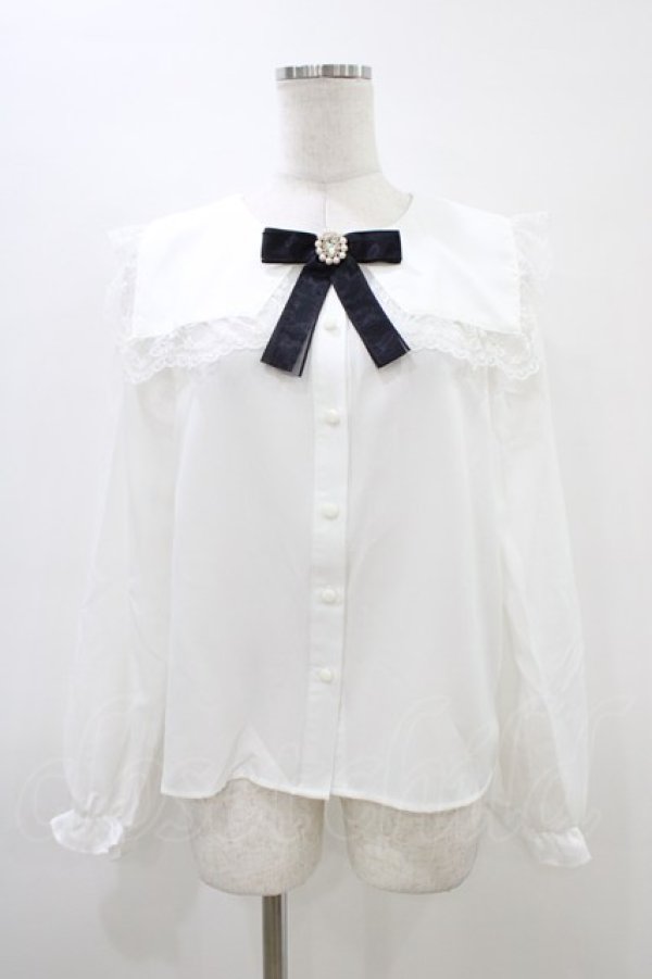 画像1: MA*RS / セーラーブラウス Free オフ H-26-03-15-1046-EL-BL-NS-ZH (1)