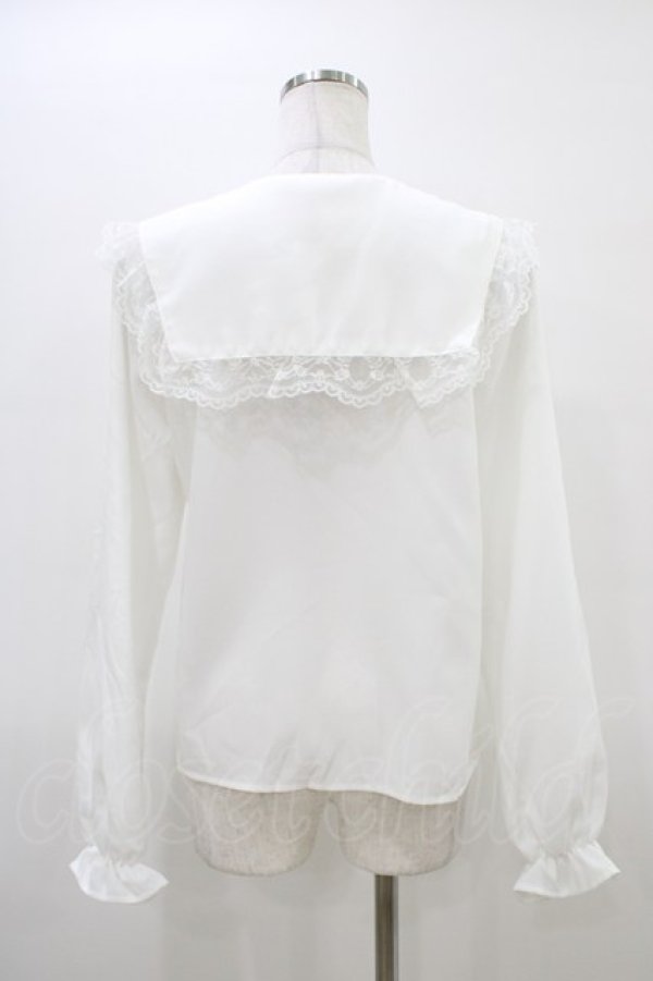 画像2: MA*RS / セーラーブラウス Free オフ H-26-03-15-1046-EL-BL-NS-ZH (2)