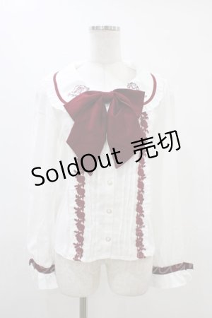 画像: LIZ LISA / European Time Trip刺繍ブラウス Free オフ H-26-03-15-1048-LO-BL-NS-ZH