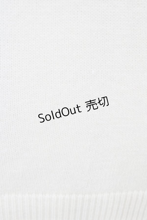 画像4: Ank Rouge / ポンポンフリルニット M オフ H-26-03-15-1050-CA-TO-NS-ZH (4)