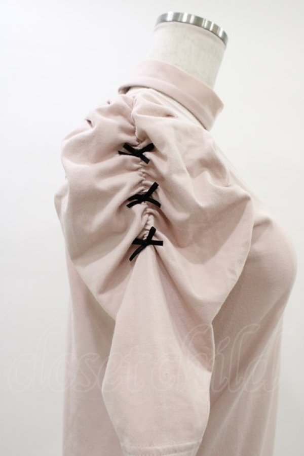 画像3: Ank Rouge / チョーカーネックトップス M ピンク H-26-03-15-1057-CA-TO-NS-ZH (3)