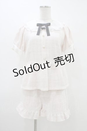 画像: Ank Rouge / ツイードセットアップ M ピンク H-26-03-15-1009-CA-OP-NS-ZH