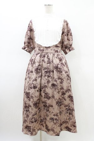 画像: m petit by misako / トワルドジュイワンピース L ピンク H-26-03-15-1015-LO-OP-NS-ZH