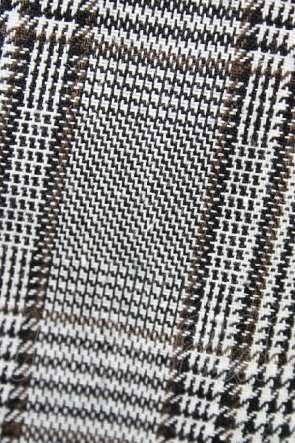 画像3: Ank Rouge / チェックフリルパンツ M ブラック H-26-03-15-1002-CA-PA-NS-ZH (3)