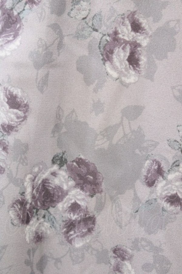 画像3: EATME / フラワープリントVネックワンピース S ラベンダー H-26-03-15-1016-LO-OP-NS-ZH (3)