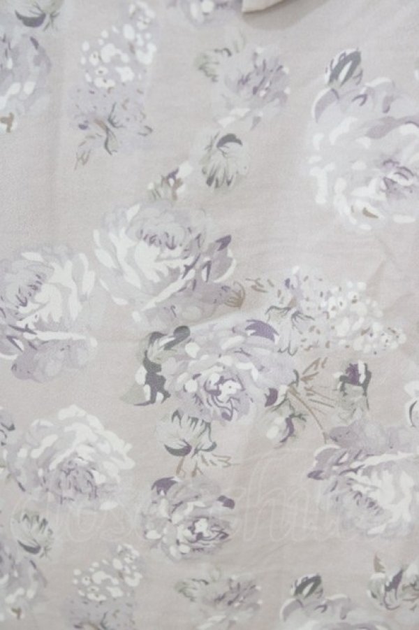 画像3: Fi.n.t / ビッグクレリック衿ローズ柄ワンピース Free LAVENDER H-26-03-15-1017-CA-OP-NS-ZH (3)