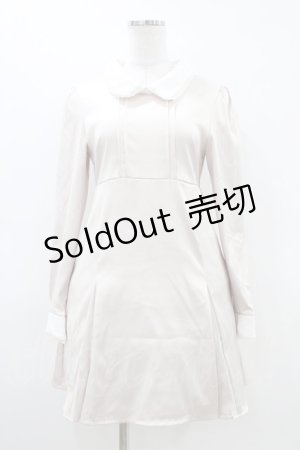 画像: Bubbles / サテン丸襟ワンピース F ベージュ H-26-03-15-1022-CA-OP-YZ-ZH