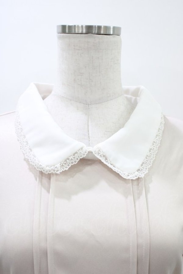 画像3: Bubbles / サテン丸襟ワンピース F ベージュ H-26-03-15-1022-CA-OP-YZ-ZH (3)