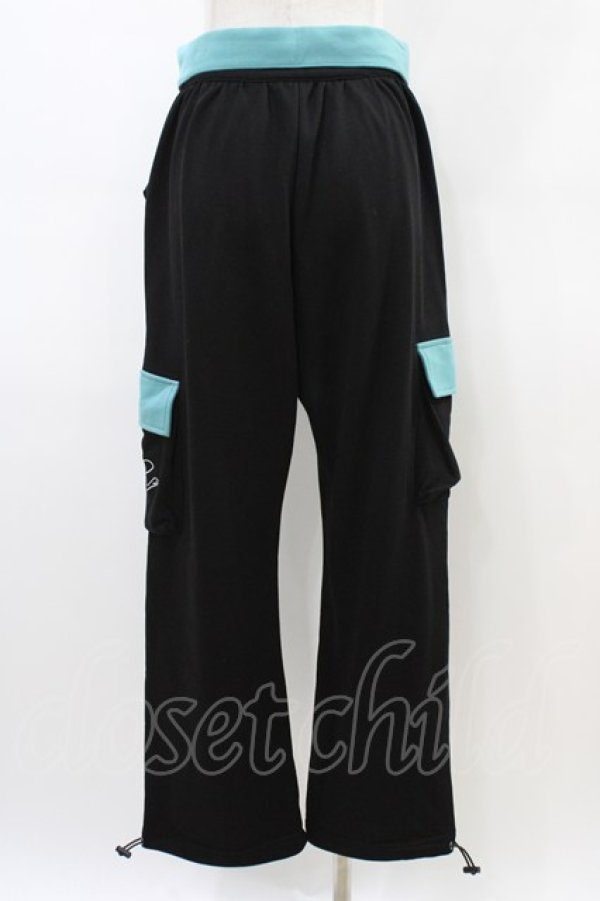 画像2: NieR Clothing / シエル刺繍パンツ  シエルカラー H-26-03-15-007-PU-PA-KB-ZH (2)