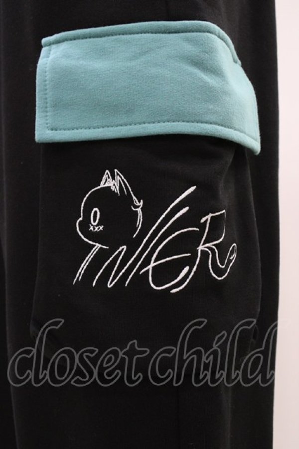 画像3: NieR Clothing / シエル刺繍パンツ  シエルカラー H-26-03-15-007-PU-PA-KB-ZH (3)