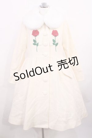 画像: Angelic Pretty / Rose Embroideryコート Free オフ H-26-03-15-2003-AP-CO-NS-ZTC052