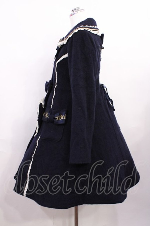 画像2: BABY,THE STARS SHINE BRIGHT / Lydianeコート Free ネイビー H-26-03-15-2001-BA-CO-NS-ZH (2)