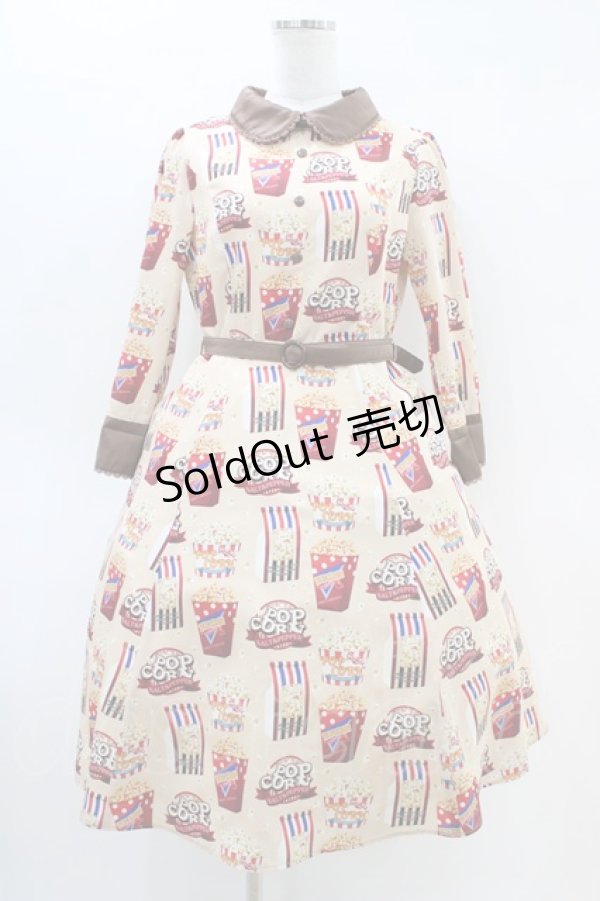 画像1: Emily Temple cute / POPCOOORNワンピース  キャラメル H-26-03-15-017-ET-OP-KB-ZH (1)