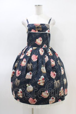 画像: Emily Temple cute / Petit Gateauキャミソールワンピース  ネイビー H-26-03-15-020-ET-OP-KB-ZH