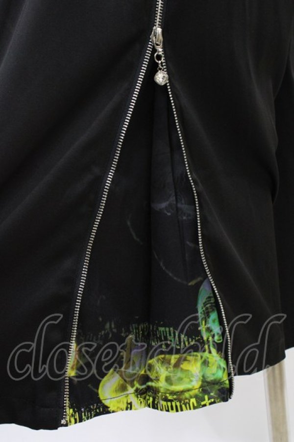 画像3: NieR Clothing / 2WAY SIDE ZIP WIDE PANTS  黒 H-26-03-15-003-PU-PA-KB-ZH (3)