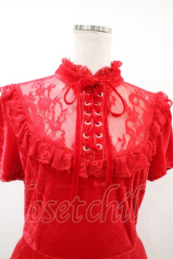 画像3: KILL STAR / EVERNIGHT DRESS L レッド H-26-03-15-026-SL-OP-KB-ZH (3)