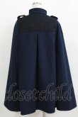 画像3: axes femme / ナポレオンマント風コート M ネイビー H-26-03-16-029-AX-CO-NS-ZH (3)