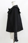 画像2: m petit by misako / AM*セーラーショートコート L ブラック H-26-03-16-030-LO-CO-NS-ZH (2)