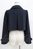 画像3: axes femme POETIQUE / ダブルリボンベルスリーブジャケット M ネイビー H-26-03-16-031-AX-TO-NS-ZH (3)
