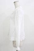 画像2: 幽三巷（海外ロリータブランド） / フリルブラウス L 白 H-26-03-16-035-PU-BL-NS-ZH (2)