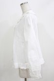 画像2: 幽三巷（海外ロリータブランド） / フリルブラウス XL 白 H-26-03-16-036-PU-BL-NS-ZH (2)