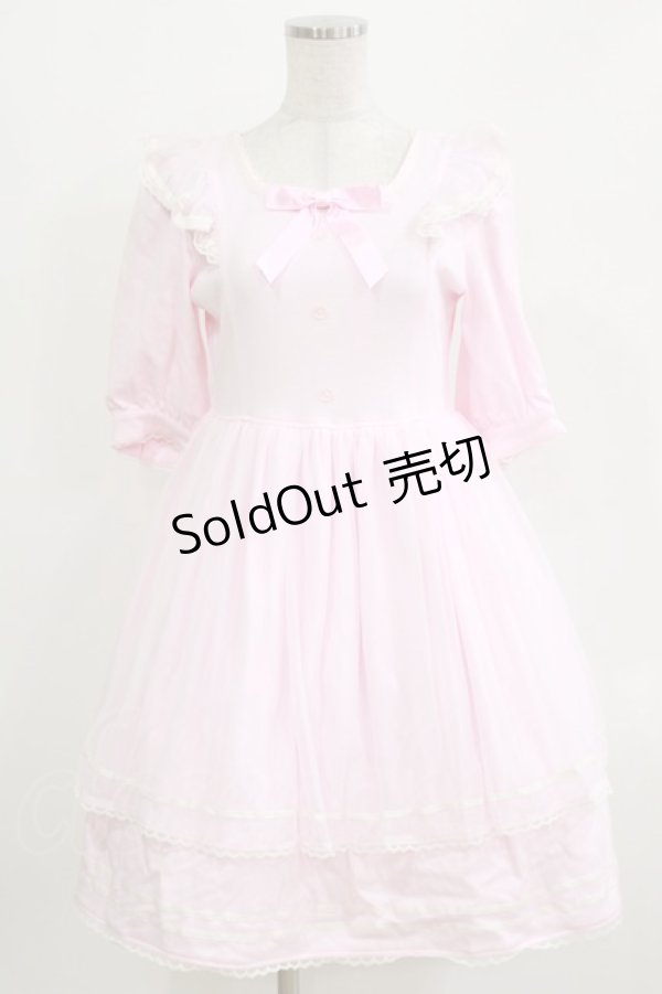画像1: Angelic Pretty / Creamy Dollカットワンピース Free ピンク H-26-03-16-004-AP-OP-NS-ZH (1)