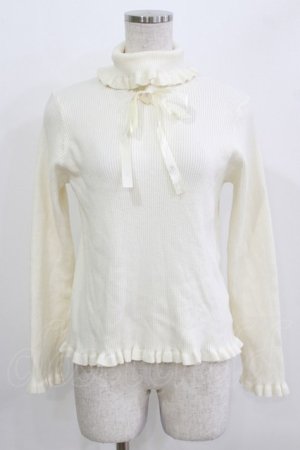 画像: m petit by misako / サンリオキャラクターズコラボ シナモロール ニットプルオーバー L オフ H-26-03-16-048-LO-TO-NS-ZH