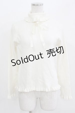 画像: m petit by misako / サンリオキャラクターズコラボ シナモロール ニットプルオーバー L オフ H-26-03-16-048-LO-TO-NS-ZH