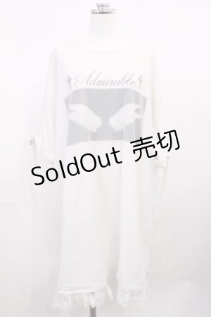 画像: Ank Rouge / チュールレイヤードBigTe M オフ H-26-03-16-1031-CA-TS-NS-ZH