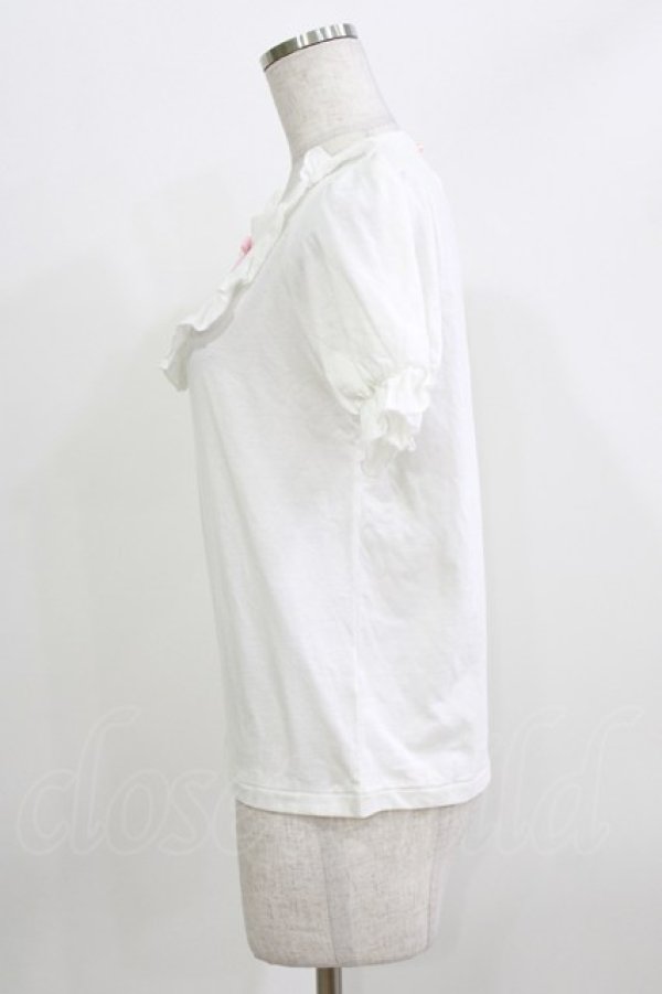 画像2: Nile Perch / ヨークフリルトップス Free 白 H-26-03-16-059-LO-TO-NS-ZH (2)