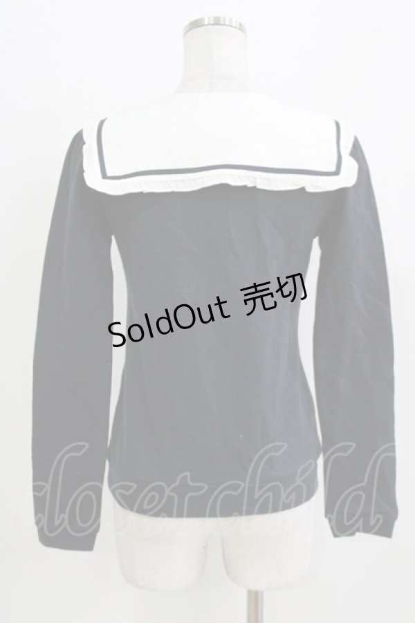 画像3: LIZ LISA / ヨーク切替トップス Free ネイビー H-26-03-16-060-LO-TO-NS-ZH (3)