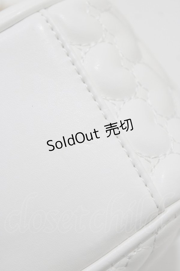 画像5: Angelic Pretty / Heartキルティングショルダーバッグ  白 H-26-03-16-065-AP-BG-NS-ZH (5)