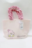 画像1: Maison de FLEUR / タキシードサム フリルハンドルトートバッグ  ピンク H-26-03-16-066-LO-BG-NS-ZH (1)