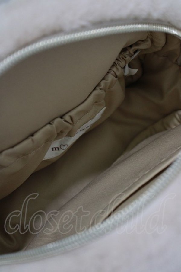 画像3: m petit by misako / AM*クマサンポーチ  ベージュ H-26-03-16-068-LO-ZA-NS-ZH (3)