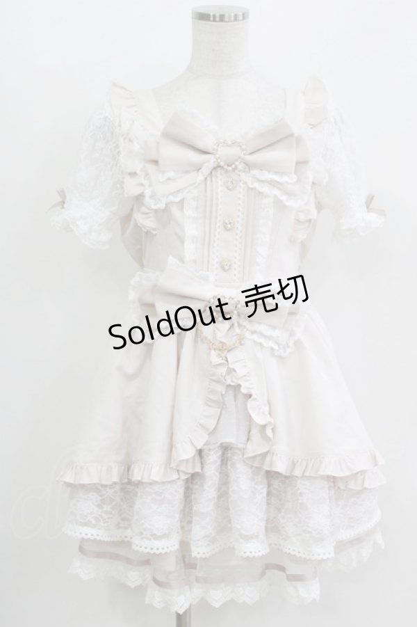 画像1: LIZ LISA / フロントカシュクールBIGリボンセットアップのトップス Free ピンク H-26-03-16-083-LO-OP-NS-ZH (1)