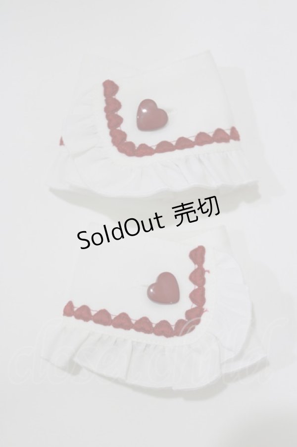 画像4: metamorphose / Chelsea エプロン付ジャンパースカート(ストライプ) Free レッド H-26-03-16-001-ME-OP-NS-ZH (4)