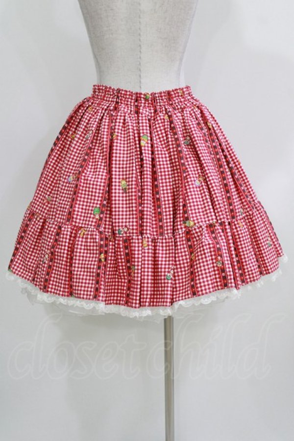 画像3: metamorphose / Nostalgic Matryoshka Dollフリルスカート Free レッド H-26-03-16-011-ME-SK-NS-ZH (3)