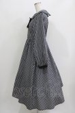 画像2: m petit by misako / NINA'S/リボンチェックワンピース M ブラック H-26-03-16-012-LO-OP-NS-ZH (2)