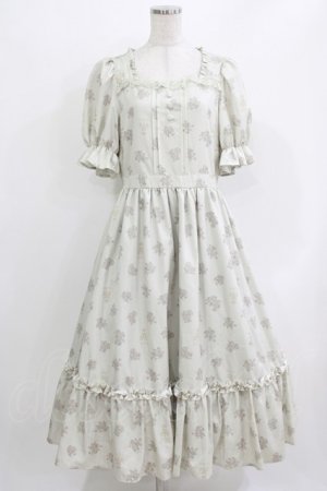 画像: m petit by misako / AOKハナガラスクエアワンピース L アイボリー H-26-03-16-015-LO-OP-NS-ZH