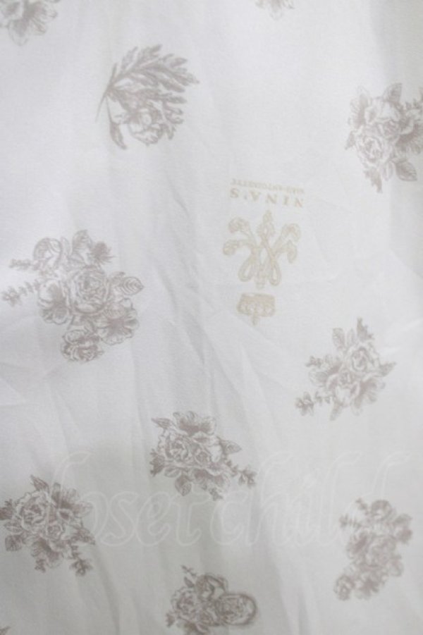 画像4: m petit by misako / AOKハナガラスクエアワンピース L アイボリー H-26-03-16-015-LO-OP-NS-ZH (4)